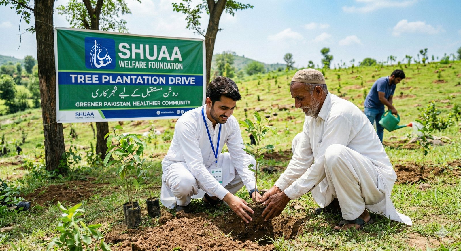 Tree Plantation & Canal Greening Drive